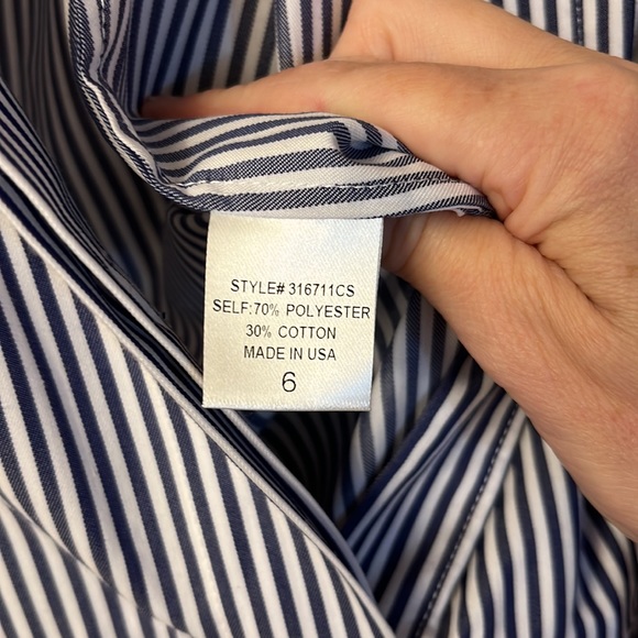 Adam Lippes dress. US 6. Polyester / cotton blend - Picture 3 of 6